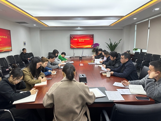 本部第一黨支部召開(kāi)支委會(huì)和黨員大會(huì)傳達(dá)學(xué)習(xí)公司2025年工作會(huì)議暨三屆六次職工代表大會(huì)等會(huì)議精神